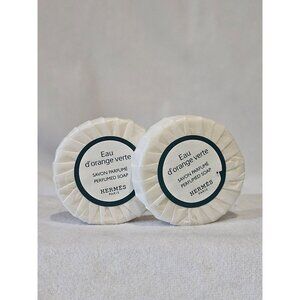 New Hermes small soaps x2